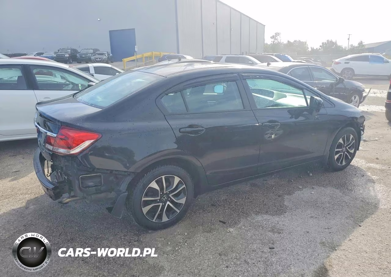 2015 Honda Civic Ex VIN:19XFB2F82FE024734 - 3