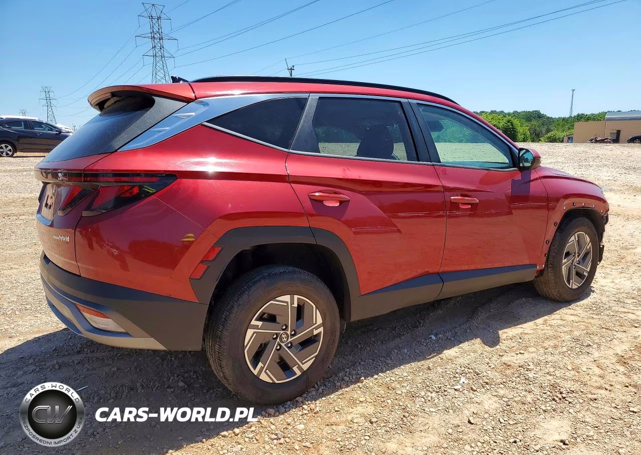 2025 Hyundai Tucson Blue VIN:KM8JBDD11SU259550 - 3