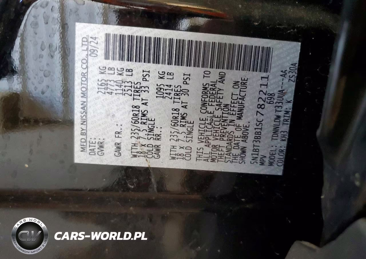 2025 Nissan Rogue Sv VIN:5N1BT3BB1SC782211 - 13