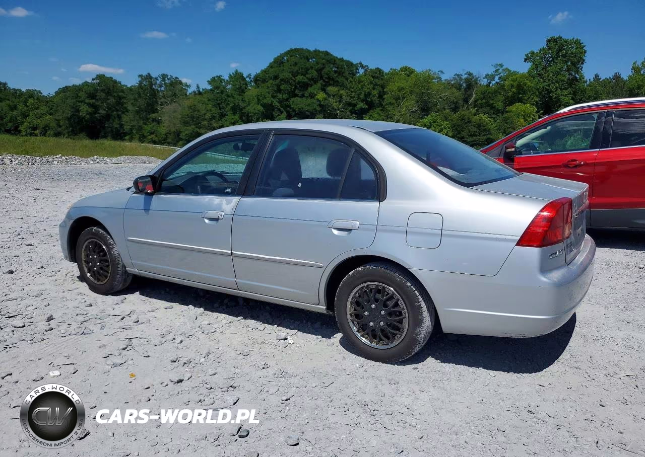 2002 Honda Civic Lx VIN:2HGES15652H544755 - 2