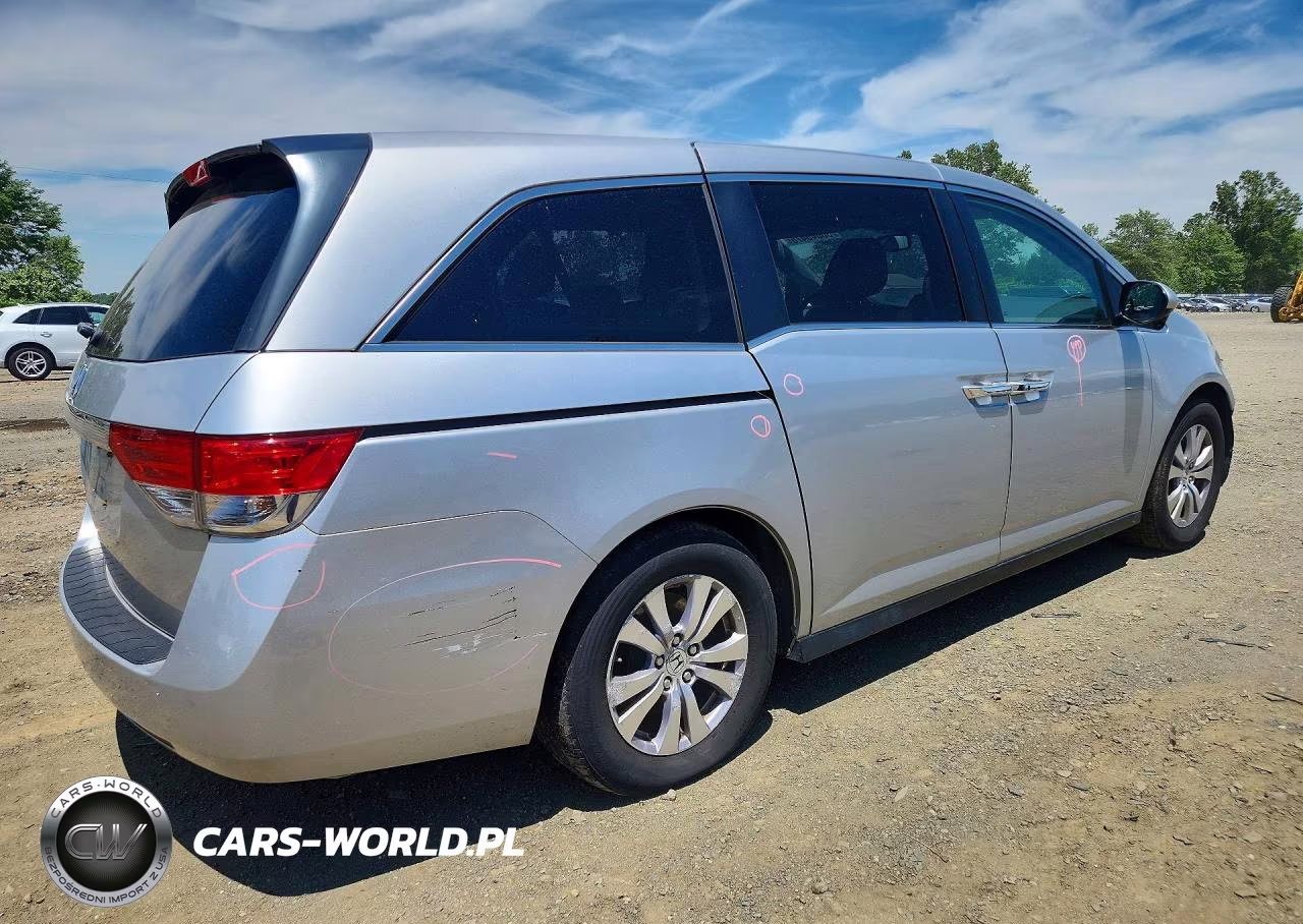 2014 Honda Odyssey Exl VIN:5FNRL5H68EB132596 - 3