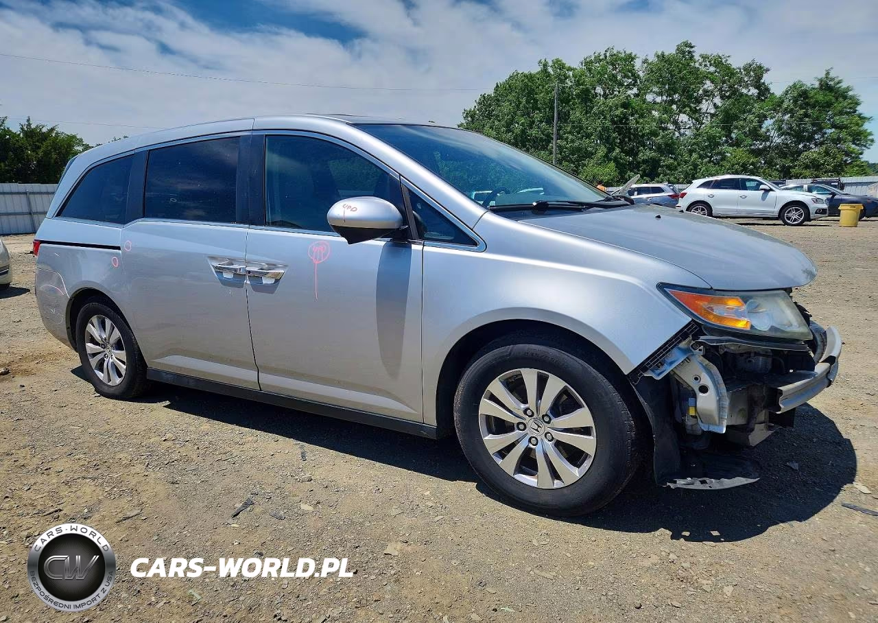 2014 Honda Odyssey Exl VIN:5FNRL5H68EB132596 - 4