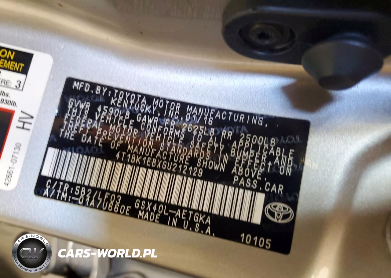 2016 Toyota Avalon Xle Premium VIN:4T1BK1EBXGU212129 - 12