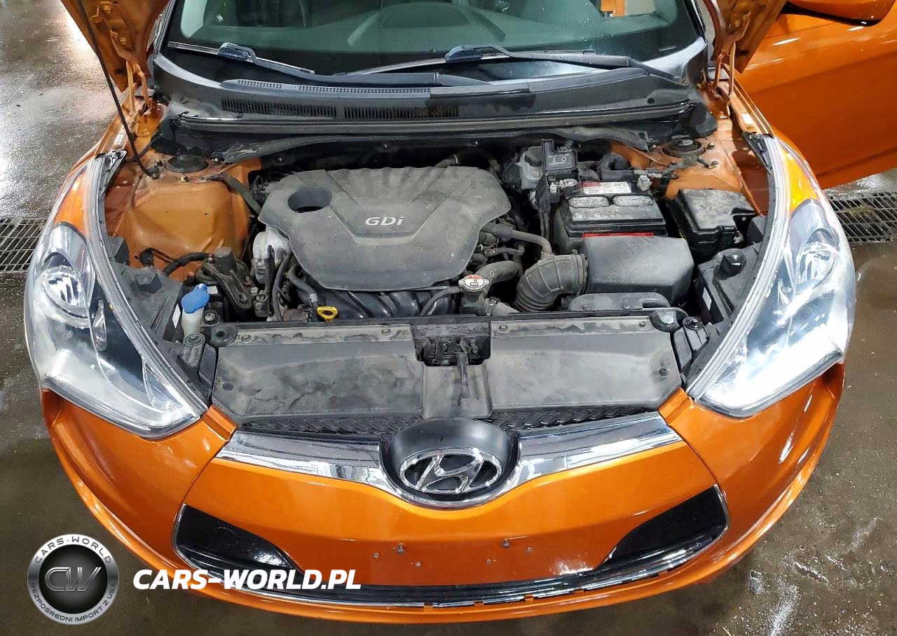 2012 Hyundai Veloster Base VIN:KMHTC6AD0CU031427 - 11