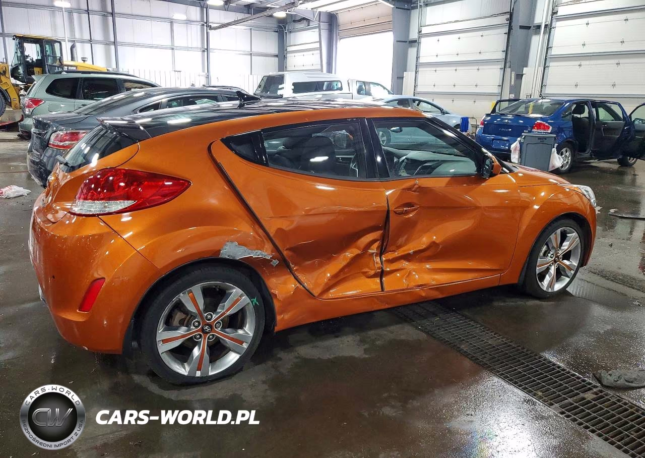 2012 Hyundai Veloster Base VIN:KMHTC6AD0CU031427 - 3