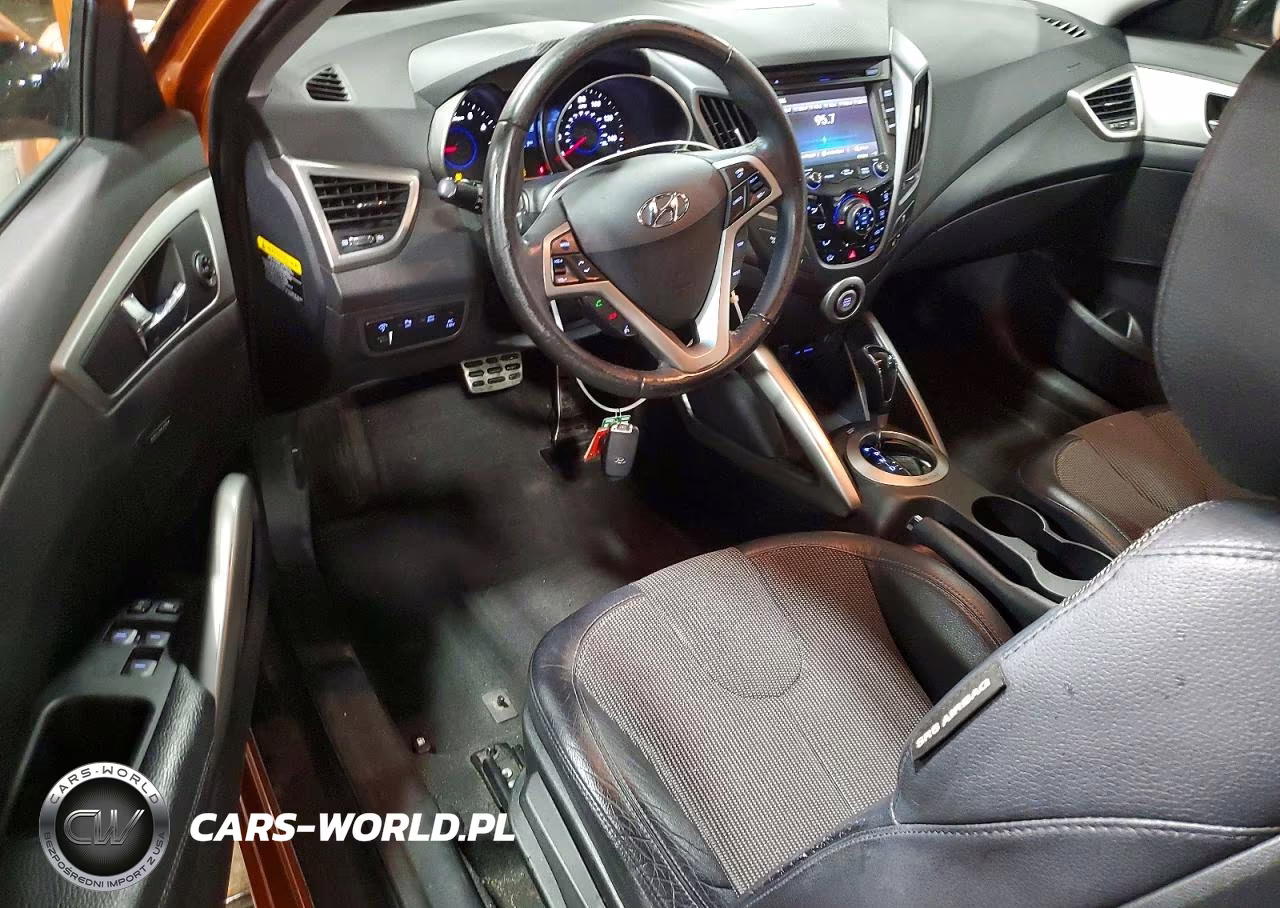2012 Hyundai Veloster Base VIN:KMHTC6AD0CU031427 - 8
