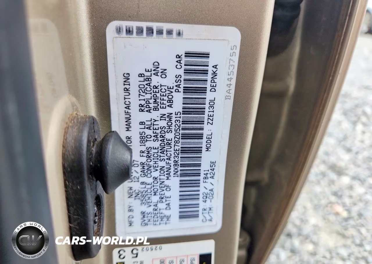 2008 Toyota Corolla Le VIN:1NXBR32E78Z052315 - 12