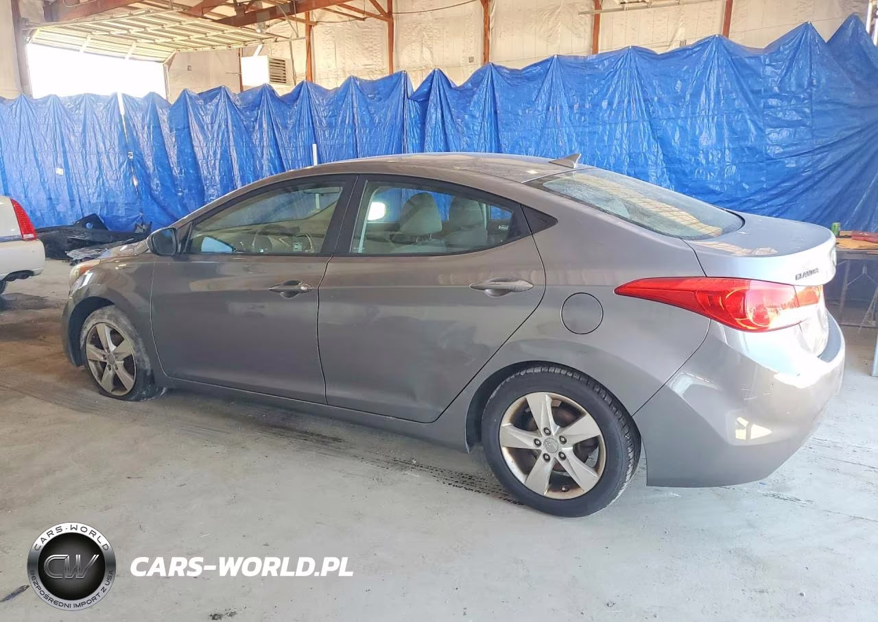 2012 Hyundai Elantra Gls VIN:5NPDH4AE9CH093751 - 2