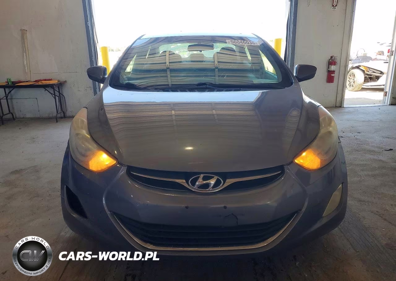 2012 Hyundai Elantra Gls VIN:5NPDH4AE9CH093751 - 5