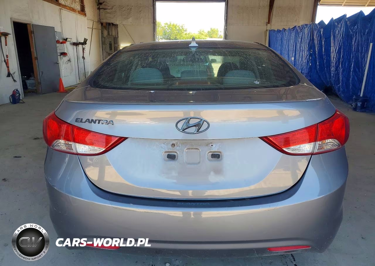 2012 Hyundai Elantra Gls VIN:5NPDH4AE9CH093751 - 6