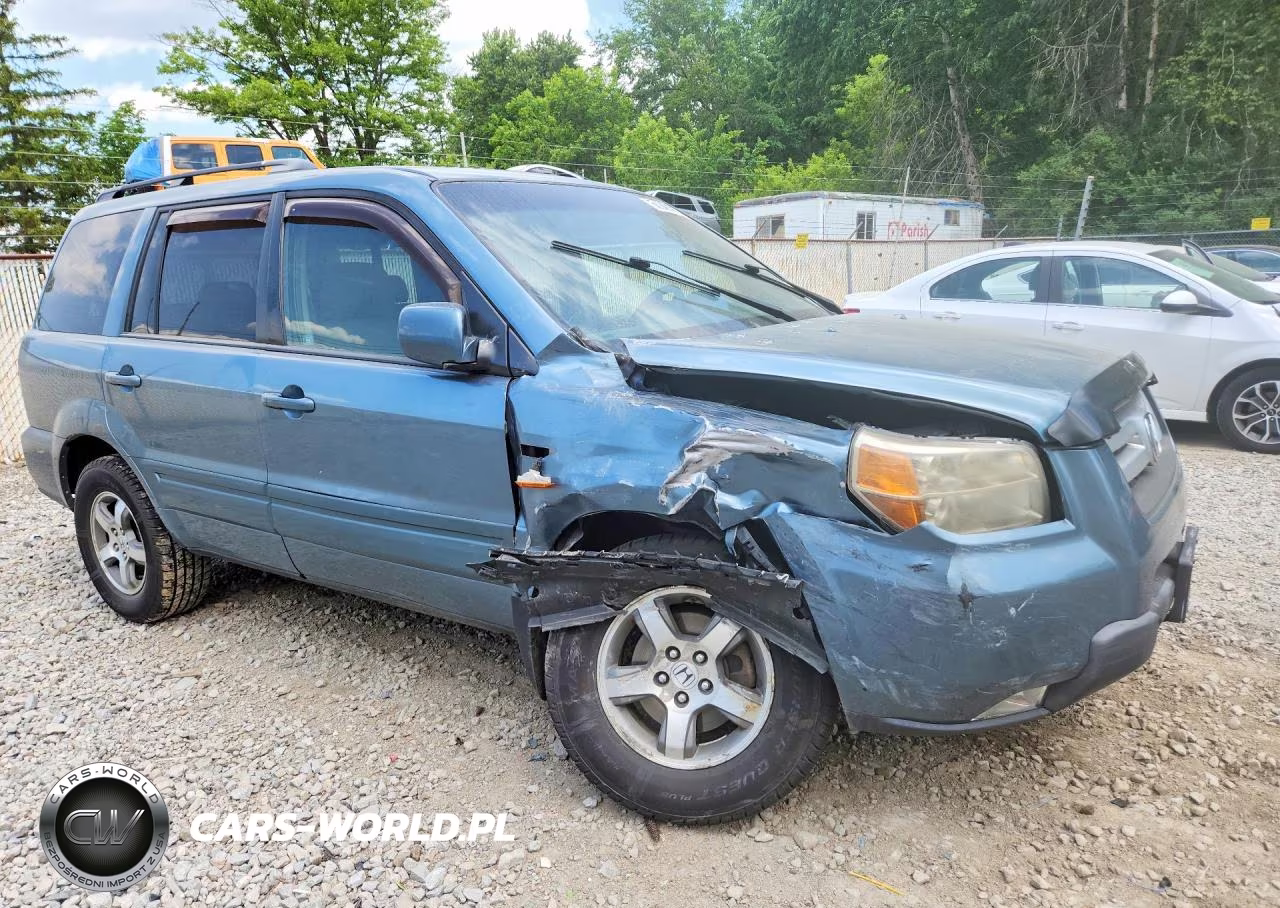 2008 Honda Pilot VIN:5FNYF18328B029017 - 4