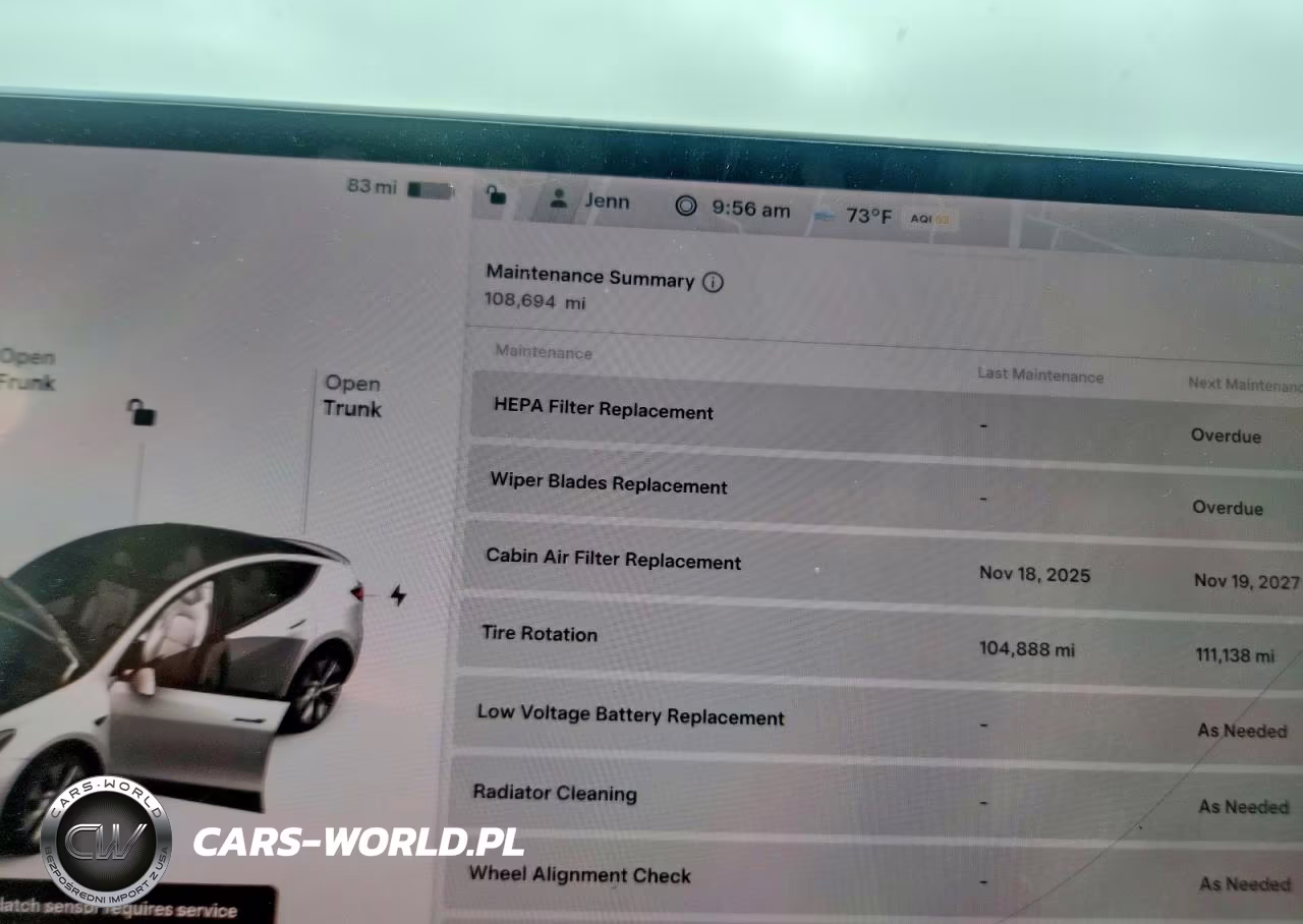 2021 Tesla Model Y VIN:5YJYGDEF8MF248961 - 9