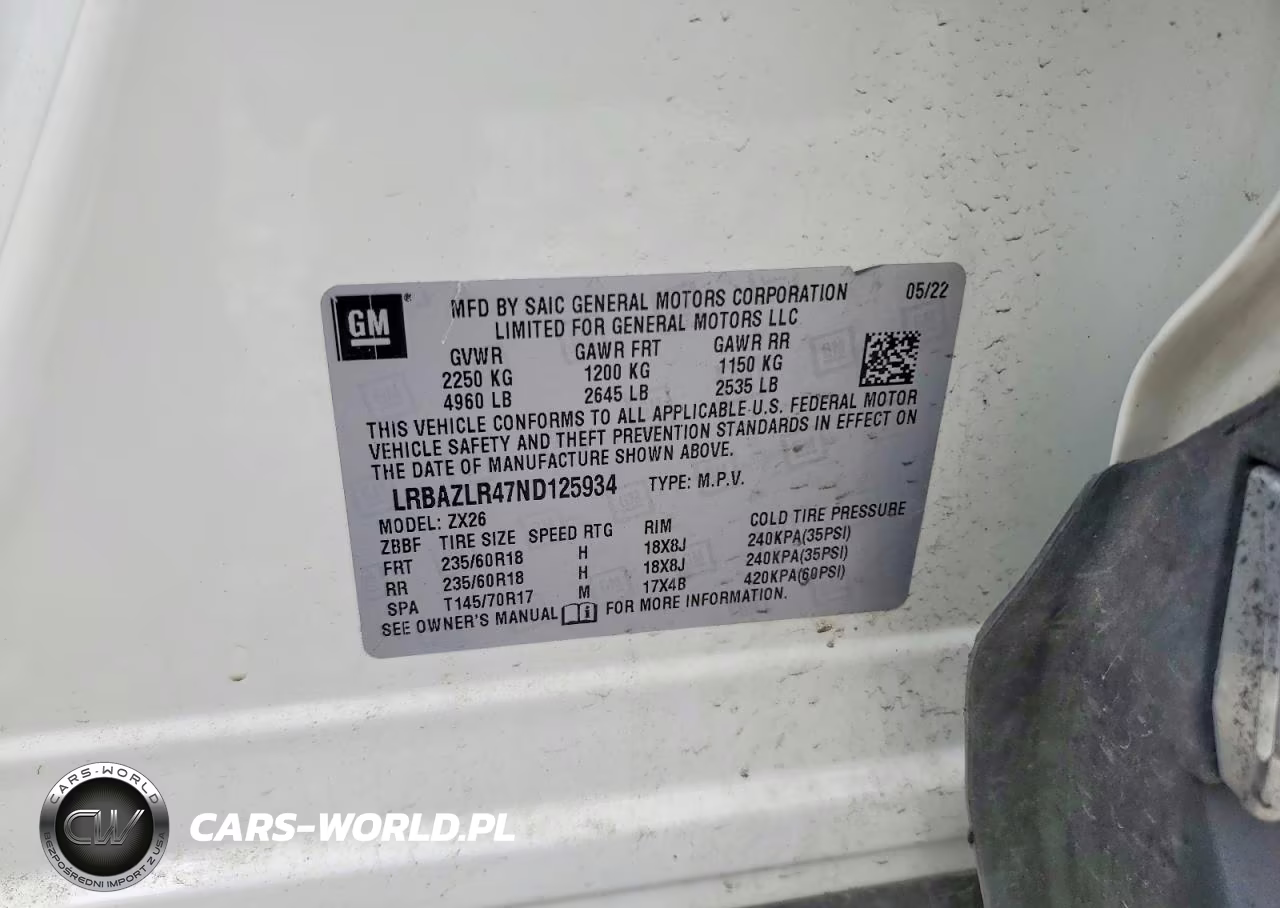 2022 Buick Envision Preferred VIN:LRBAZLR47ND125934 - 13