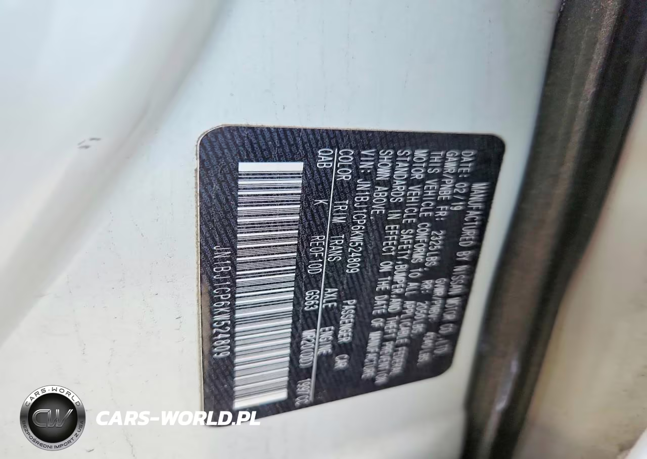 2019 Nissan Rogue Sport Sv VIN:JN1BJ1CP6KW524809 - 14