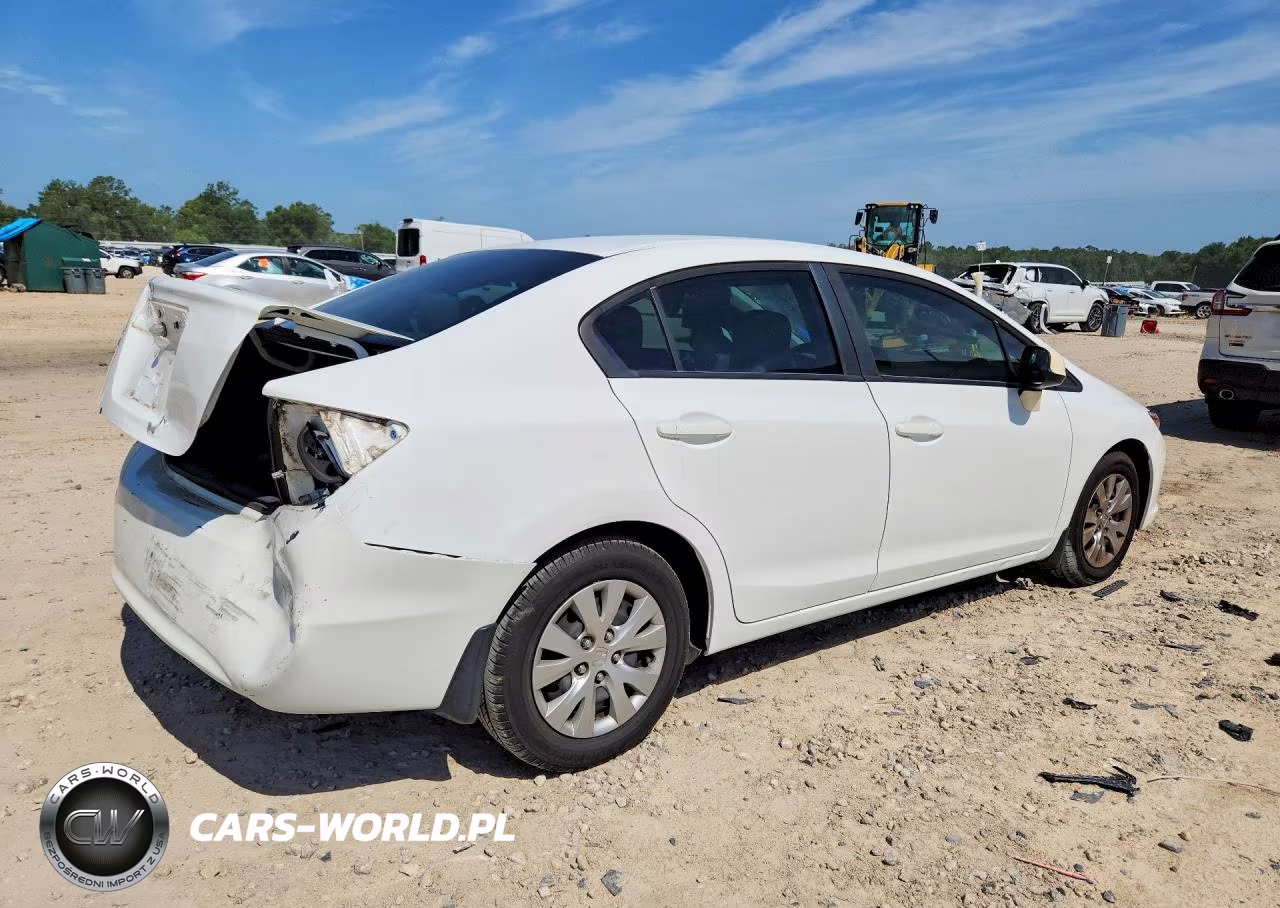 2012 Honda Civic Lx VIN:19XFB2F58CE086561 - 3