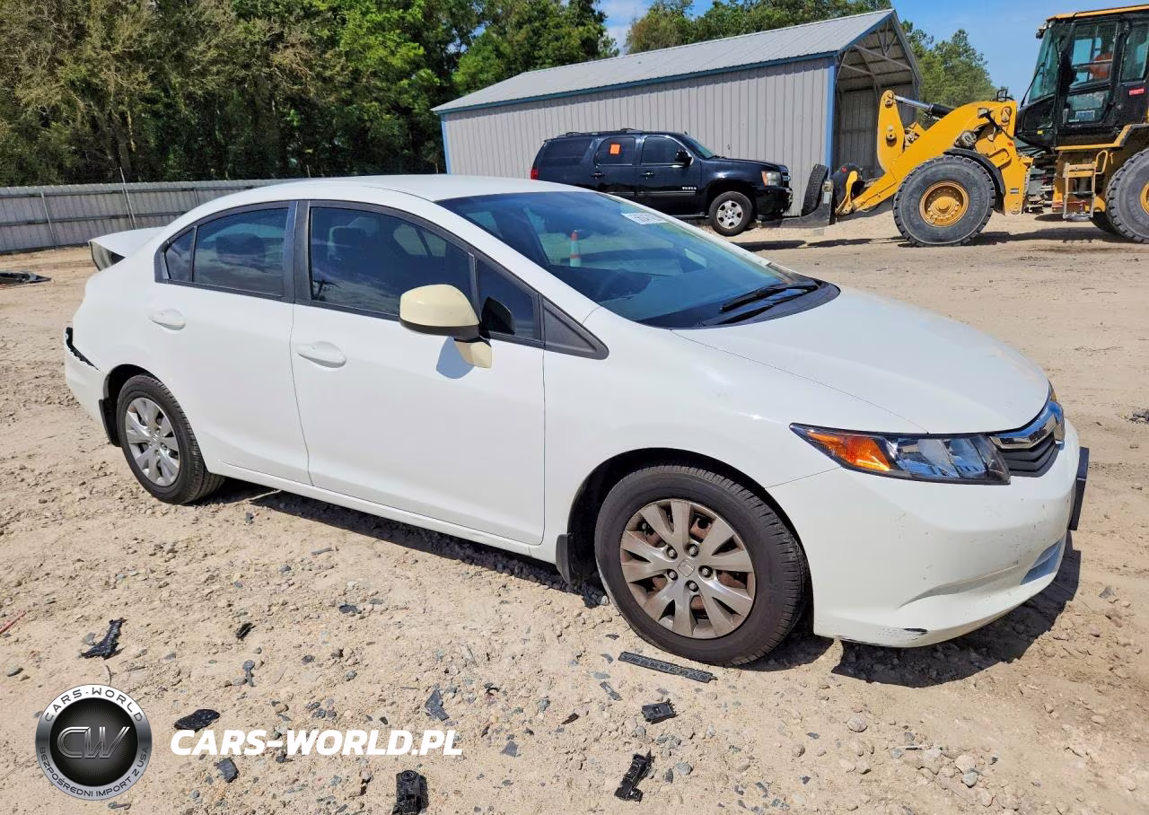 2012 Honda Civic Lx VIN:19XFB2F58CE086561 - 4