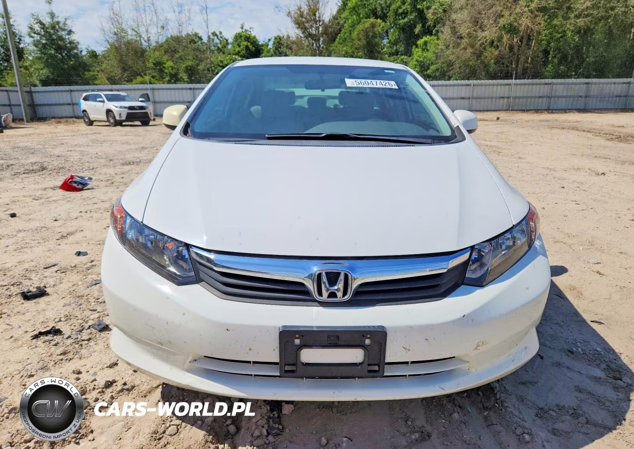 2012 Honda Civic Lx VIN:19XFB2F58CE086561 - 5