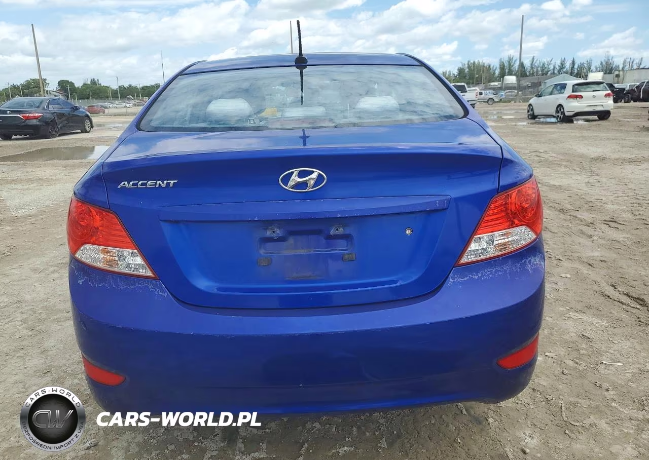 2013 Hyundai Accent Gls VIN:KMHCT4AE2DU583395 - 6