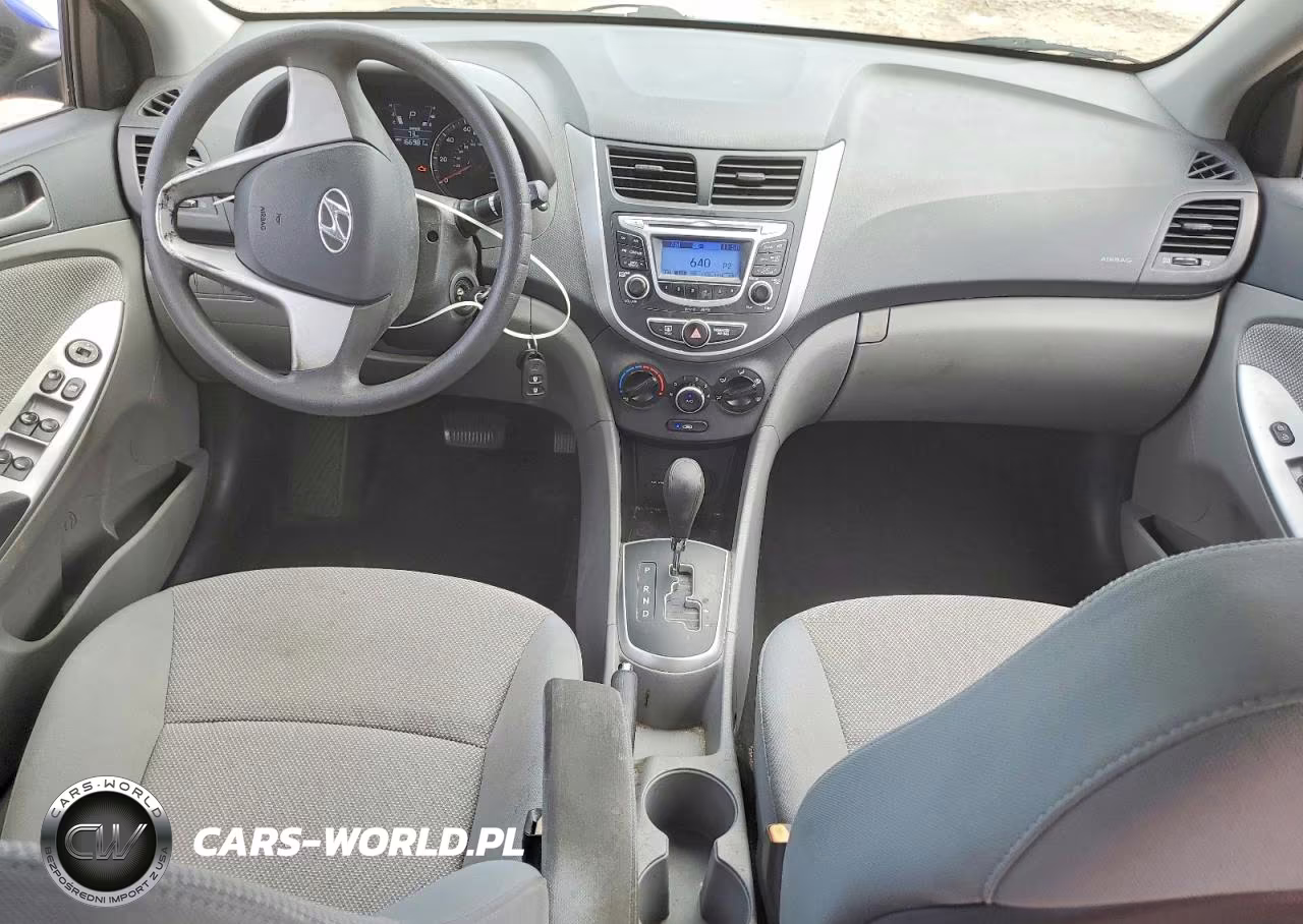 2013 Hyundai Accent Gls VIN:KMHCT4AE2DU583395 - 8