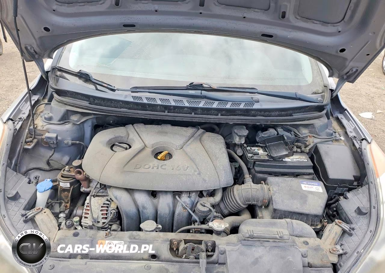 2012 Hyundai Elantra Limited VIN:KMHDH4AEXCU351454 - 11