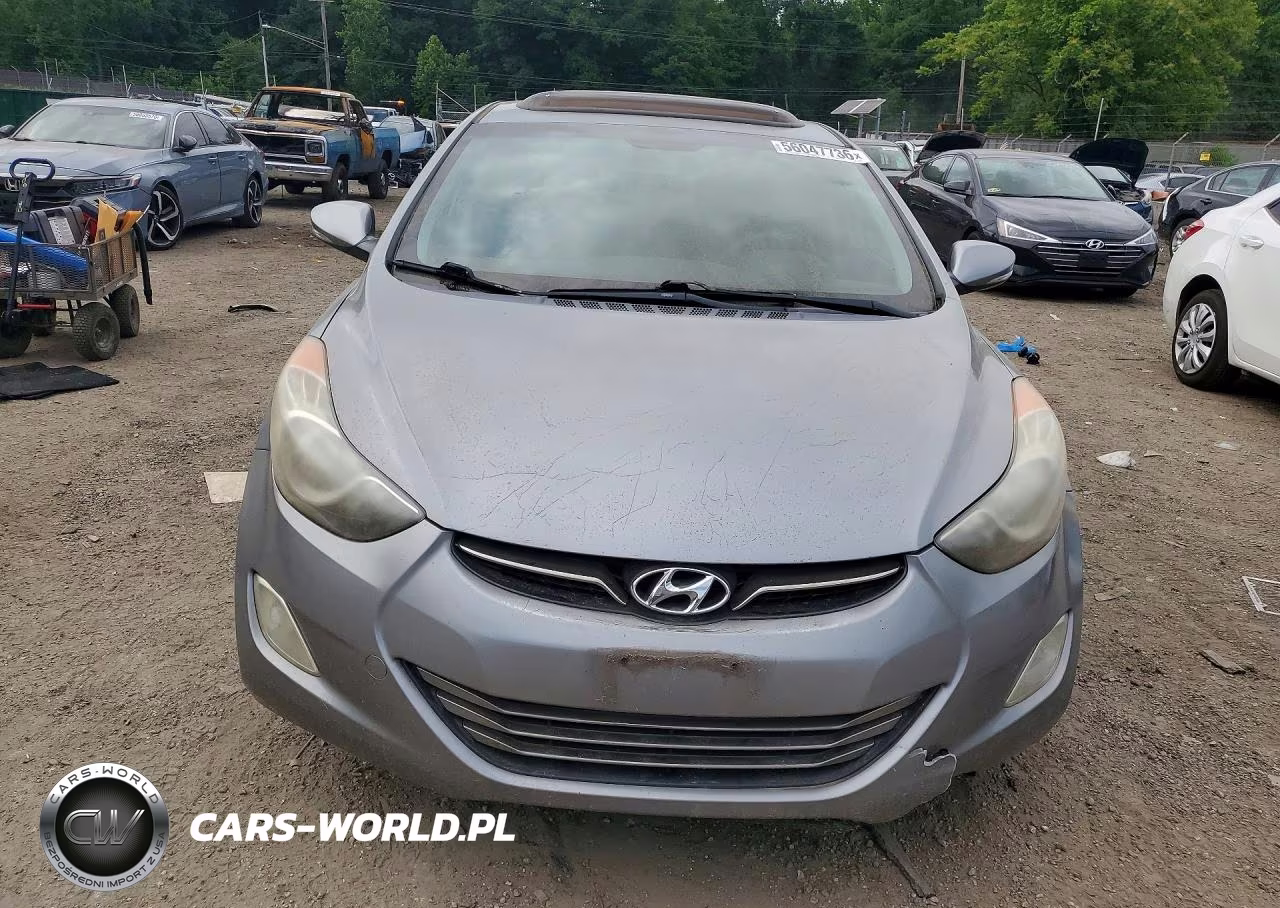2012 Hyundai Elantra Limited VIN:KMHDH4AEXCU351454 - 5