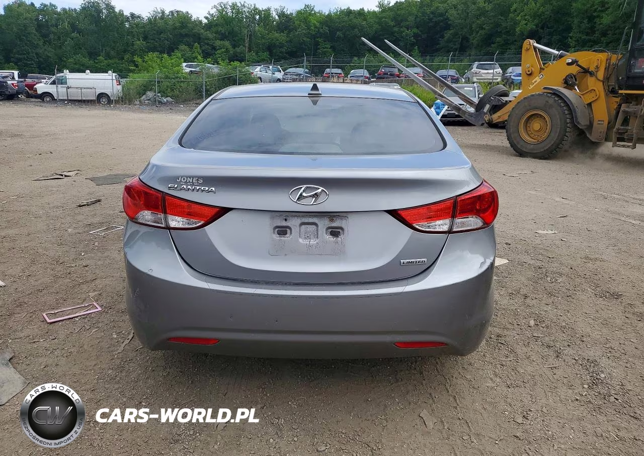 2012 Hyundai Elantra Limited VIN:KMHDH4AEXCU351454 - 6