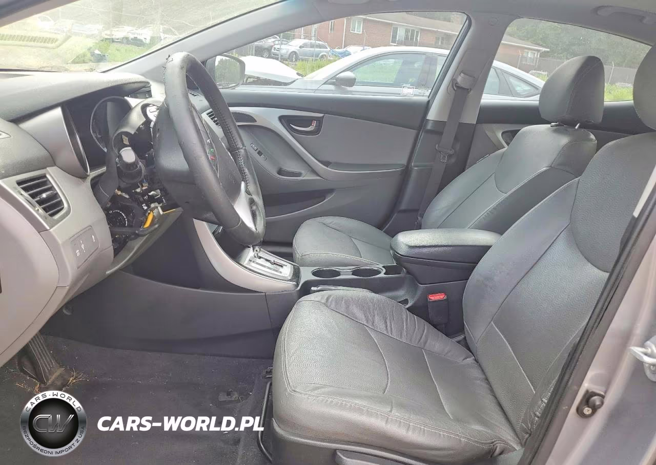 2012 Hyundai Elantra Limited VIN:KMHDH4AEXCU351454 - 7