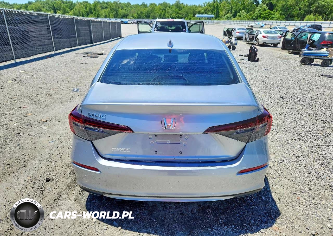 2026 Honda Civic Lx VIN:2HGFE2F28TH532002 - 6