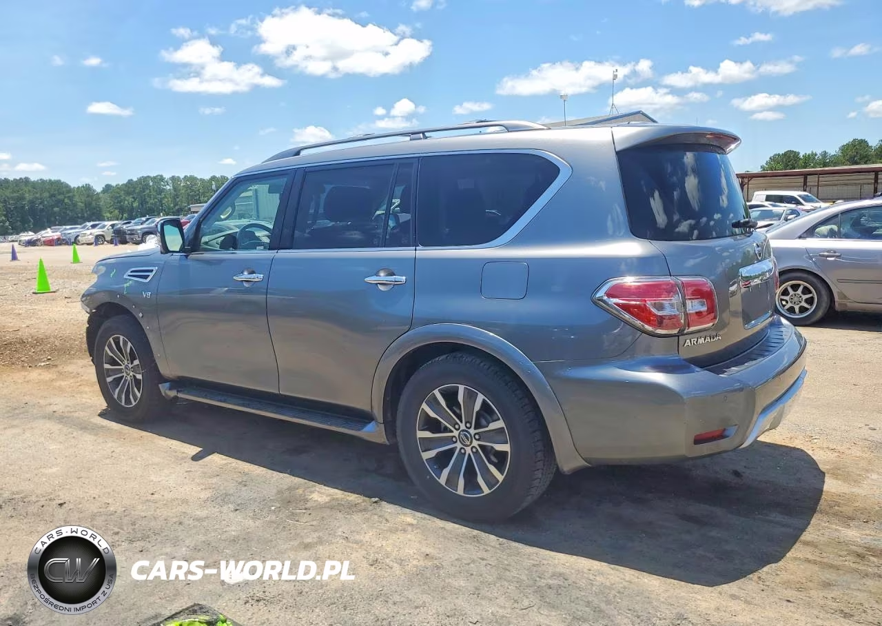 2018 Nissan Armada Sl VIN:JN8AY2ND2J9050162 - 2