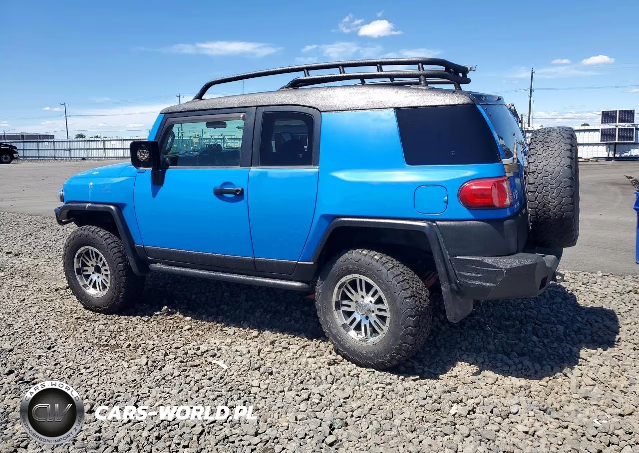 2007 Toyota Fj Cruiser Base VIN:JTEBU11F370021579 - 2