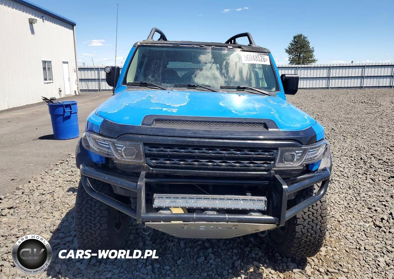 2007 Toyota Fj Cruiser Base VIN:JTEBU11F370021579 - 5