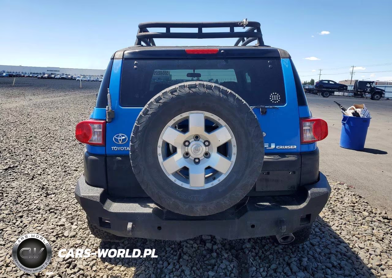 2007 Toyota Fj Cruiser Base VIN:JTEBU11F370021579 - 6