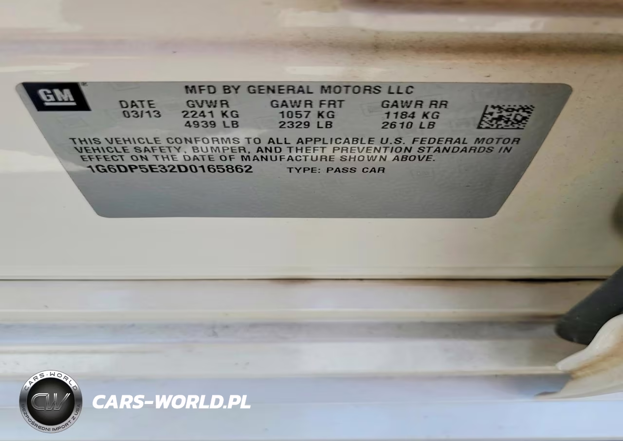 2013 Cadillac Cts Premium Collection VIN:1G6DP5E32D0165862 - 12