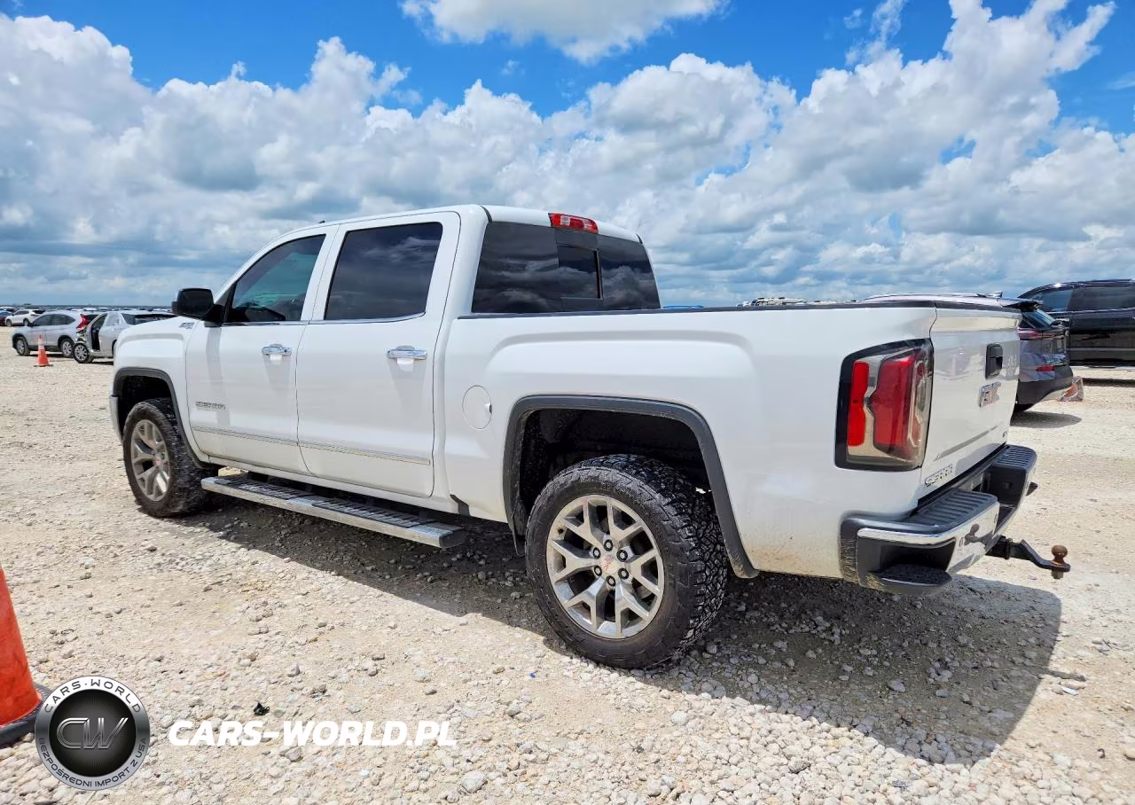 2018 GMC Sierra K1500 Slt VIN:3GTU2NEC8JG327660 - 2