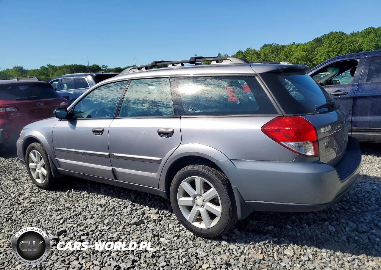 2008 Subaru Outback 2.5I VIN:4S4BP61C187359775 - 2