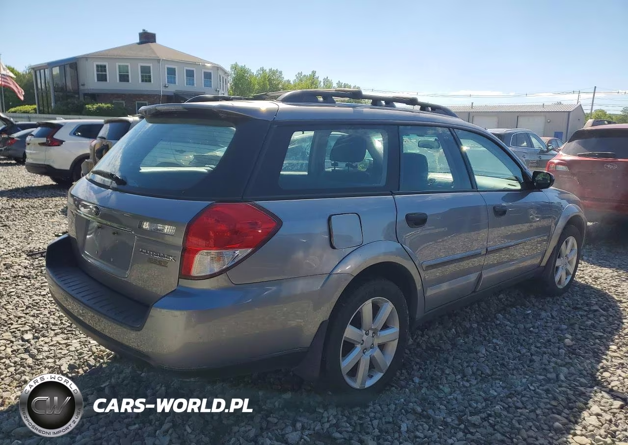 2008 Subaru Outback 2.5I VIN:4S4BP61C187359775 - 3