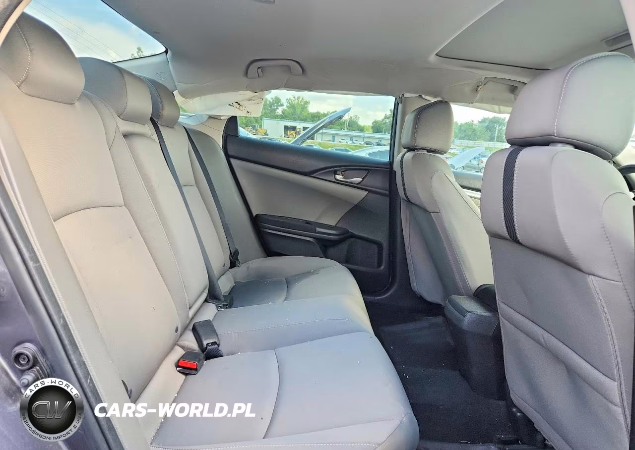 2017 Honda Civic Ex VIN:19XFC1F35HE002015 - 10