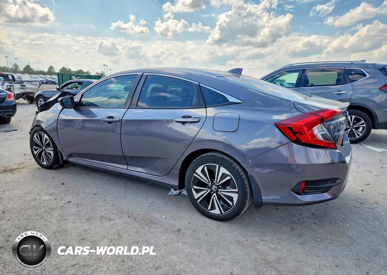2017 Honda Civic Ex VIN:19XFC1F35HE002015 - 2