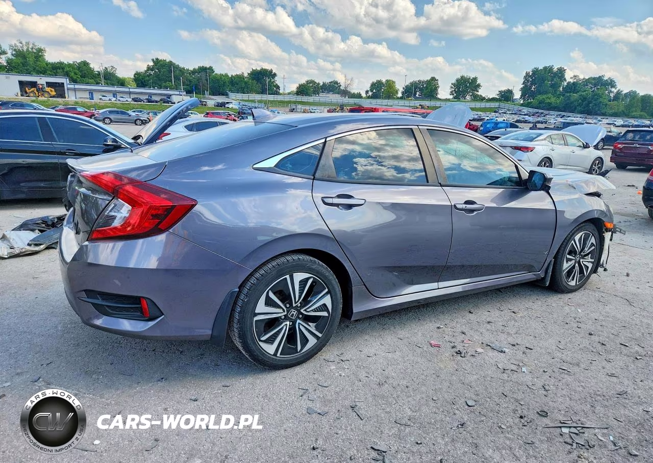 2017 Honda Civic Ex VIN:19XFC1F35HE002015 - 3