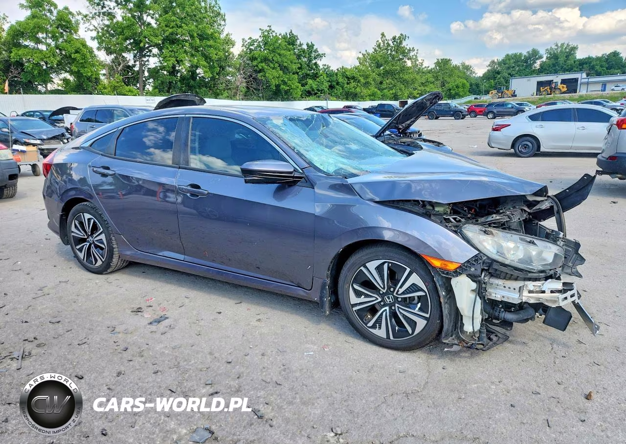 2017 Honda Civic Ex VIN:19XFC1F35HE002015 - 4