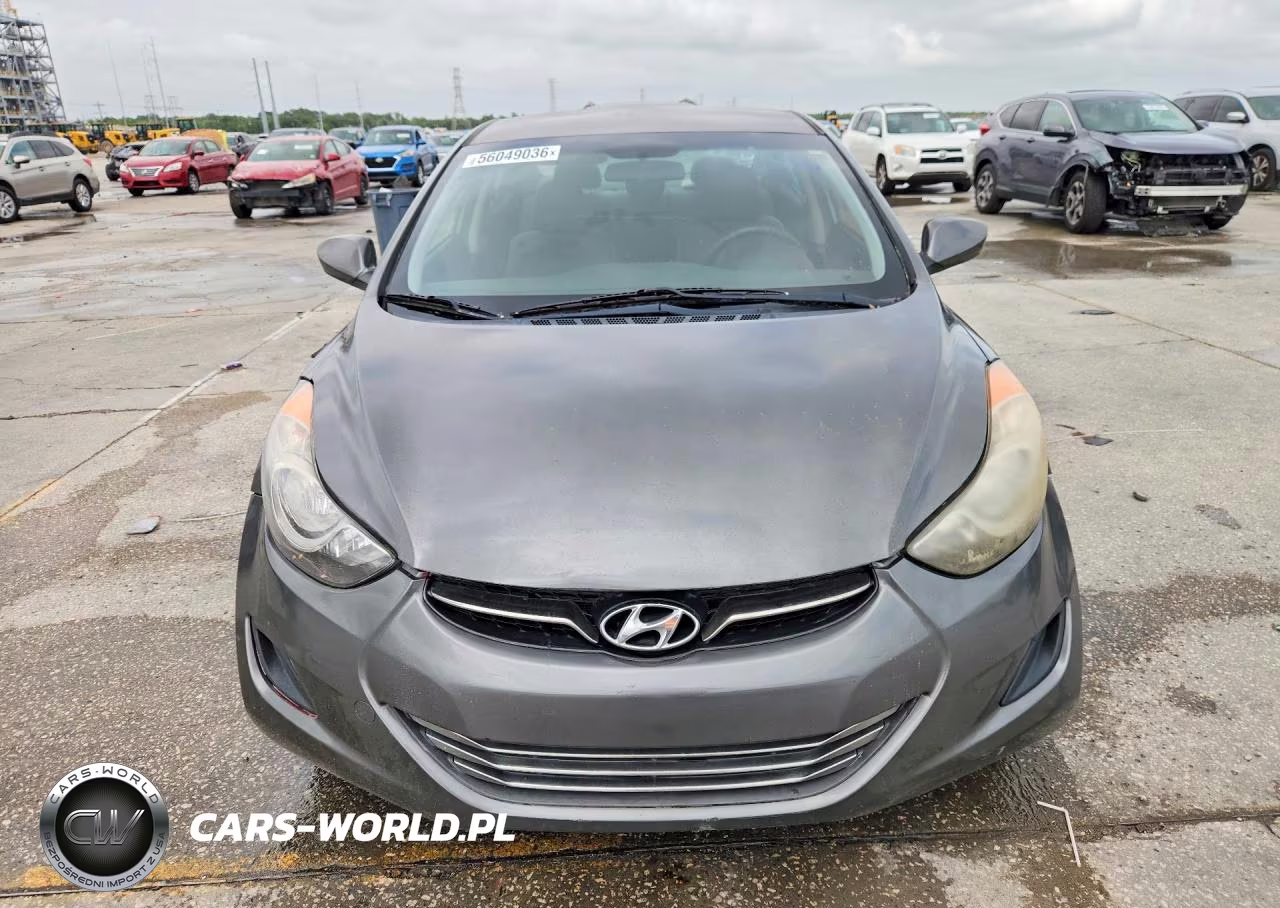 2013 Hyundai Elantra Gls VIN:5NPDH4AE7DH258942 - 5
