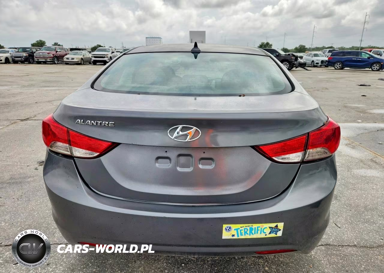 2013 Hyundai Elantra Gls VIN:5NPDH4AE7DH258942 - 6