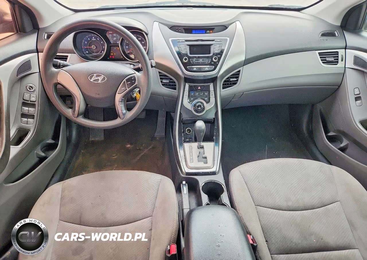 2013 Hyundai Elantra Gls VIN:5NPDH4AE7DH258942 - 8