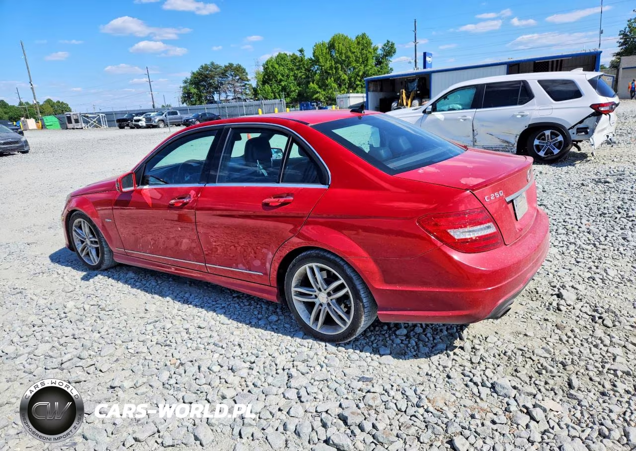 2012 Mercedes-Benz C 250 VIN:WDDGF4HB9CA673416 - 2