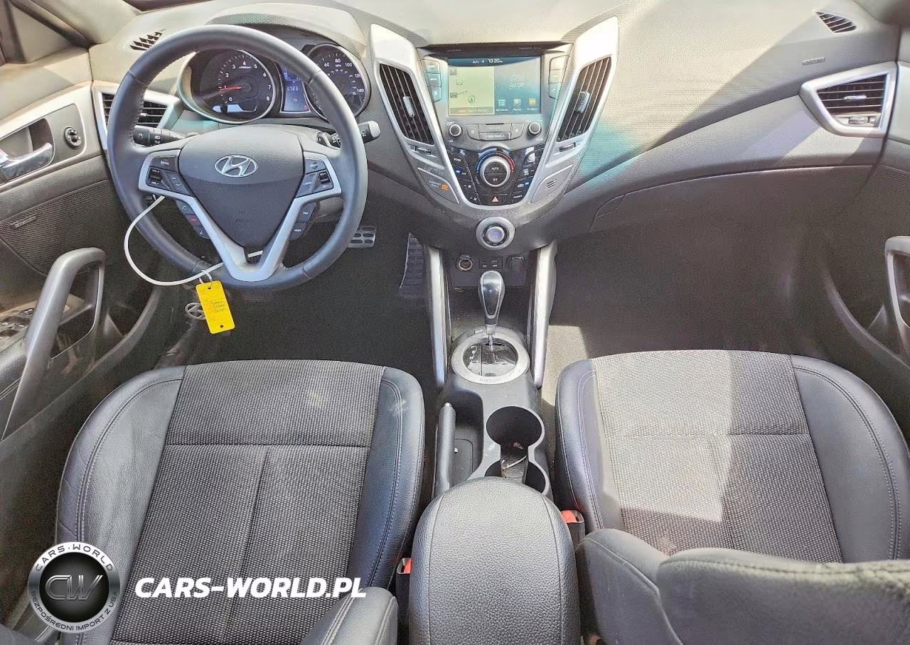 2016 Hyundai Veloster Base VIN:KMHTC6AD9GU273008 - 8