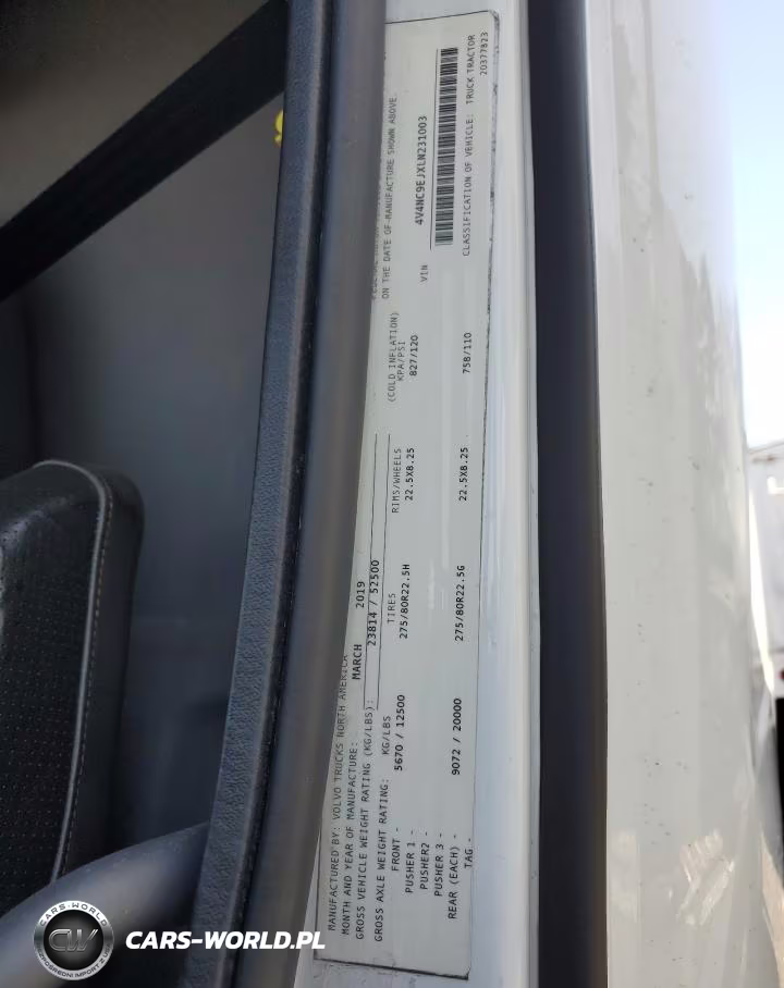 2020 Volvo Vn Semi Truck VIN:4V4NC9EJXLN231003 - 10