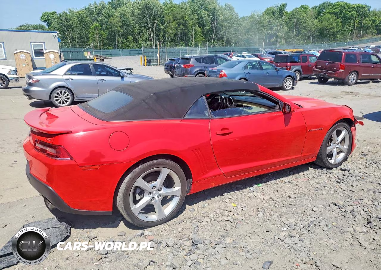 2015 Chevrolet Camaro Lt VIN:2G1FF3D37F9214389 - 3