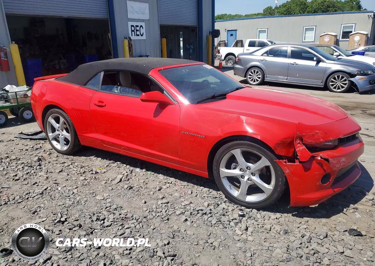 2015 Chevrolet Camaro Lt VIN:2G1FF3D37F9214389 - 4