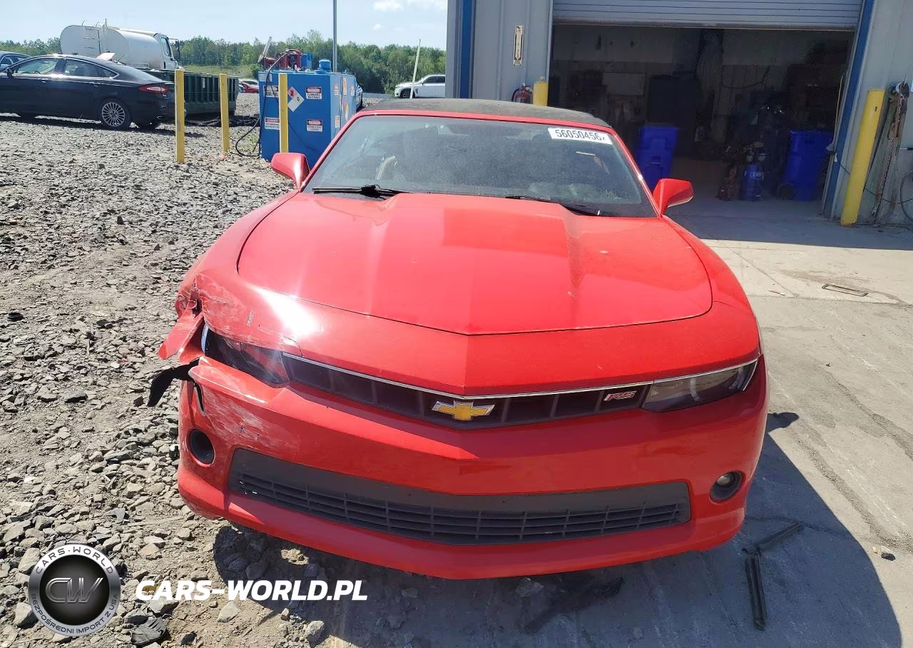 2015 Chevrolet Camaro Lt VIN:2G1FF3D37F9214389 - 5
