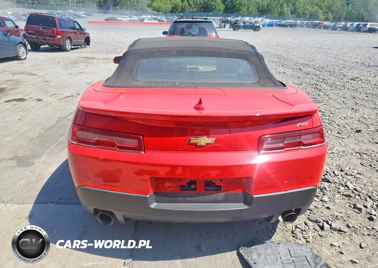 2015 Chevrolet Camaro Lt VIN:2G1FF3D37F9214389 - 6